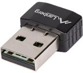 Προσαρμογέας USB Wi‑Fi LANBERG NC-AX300-WI AX300 (2,4 GHz, Wi‑Fi 6)