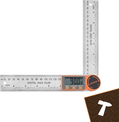 Ακριβής μέτρηση 0–360° με οθόνη LCD