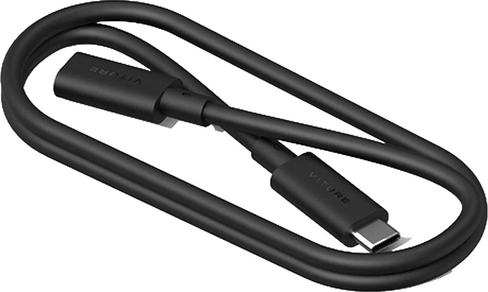 Καλώδιο επέκτασης VITURE USB‑C αρσενικό σε USB‑C θηλυκό 50 cm (μαύρο)