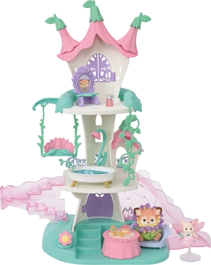 Sylvanian Families παραμυθένιος πύργος με νεράιδα και αξεσουάρ
