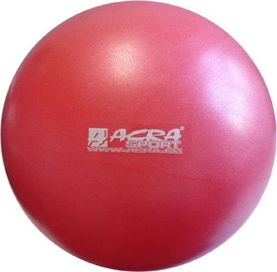 Acra μπάλα overball 30 cm μεταλλικό κόκκινο - 1 τεμάχιο