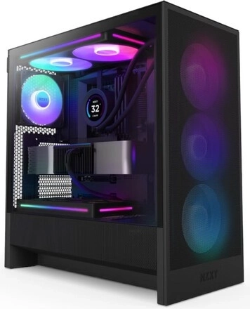Θήκη υπολογιστή H5 FLOW RGB Mid Tower μαύρη