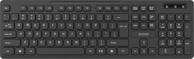 Ασύρματο πληκτρολόγιο Savio KB-02