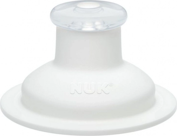 NUK ανταλλακτικό σιλικονούχο στόμιο Push-Pull λευκό