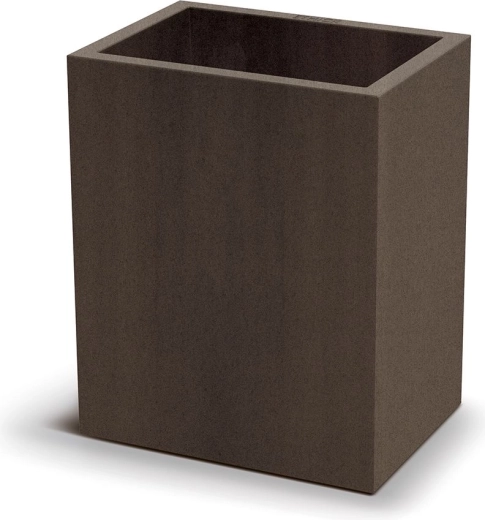 Γλάστρα Cubla Case High 36 cm σκουριασμένο καφέ