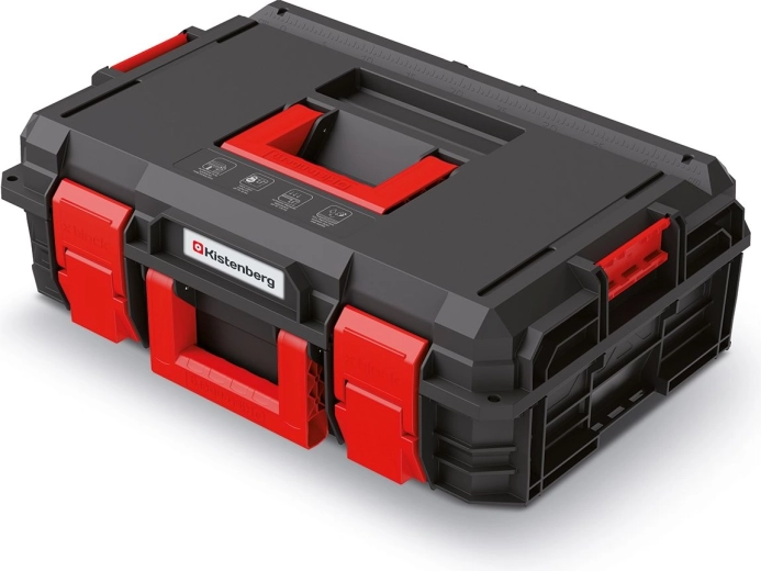 Βαλίτσα εργαλείων X‑BLOCK PRO, 546 × 380 × 194 mm, μαύρη