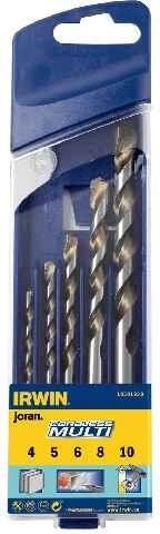 Σετ δομικών τρυπανιών IRWIN Cordless 4–10 mm, 5 τεμ.