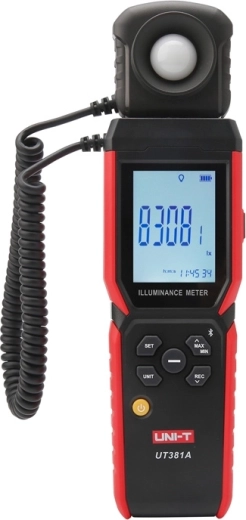 Λουξόμετρο UNI-T UT381A με Bluetooth και περιστρεφόμενο αισθητήρα