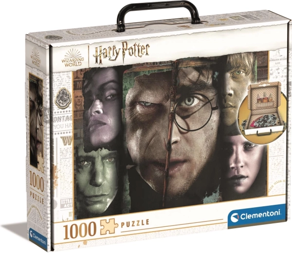 Παζλ σε βαλιτσάκι Harry Potter: πρόσωπα μάγων 1000 κομμάτια