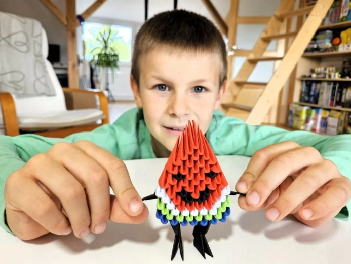 Πολύχρωμη 3D διακόσμηση