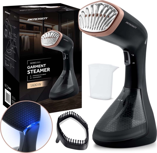 Χειροκίνητος ατμοποιητής ρούχων BERDSEN 1600 W με δοχείο 230 ml