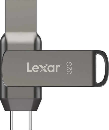 Lexar JumpDrive Dual Drive D400 USB 3.1 32 GB (USB-C + USB-A) - 1 τεμάχιο