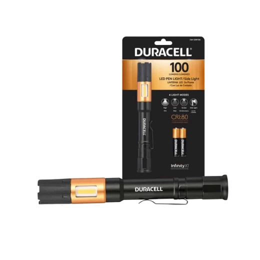 Duracell Pen Light DW100SE φακός τσέπης 100 lm, 2× AAA