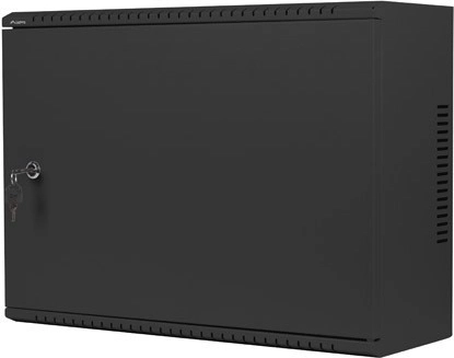 Επιτοίχιο rack ντουλάπι 19 ιντσών 4U+3U 540x200 χαμηλού προφίλ μαύρο