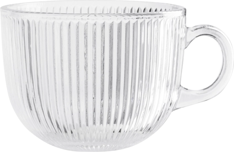 Γυάλινη κούπα Selena jumbo 510 ml