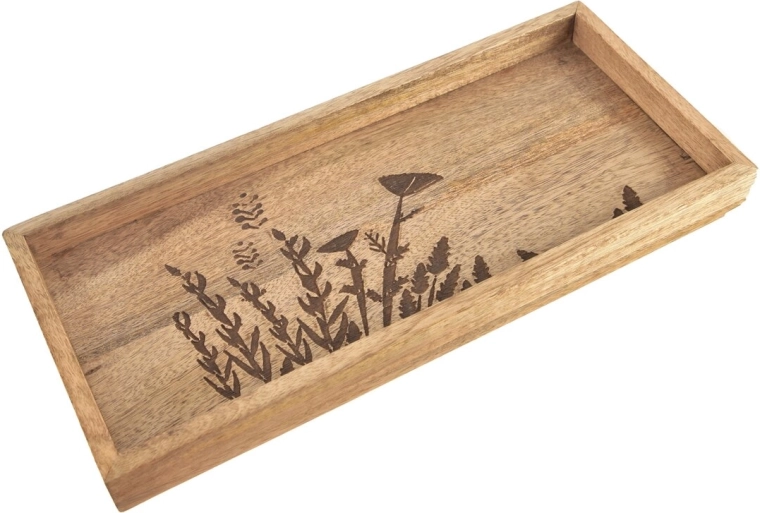 Δίσκος από ξύλο μάνγκο Louka 36 × 16 cm