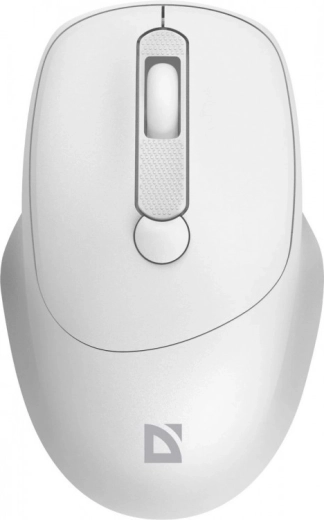 Ασύρματο ποντίκι Defender Feam MM-296 Silent, 1600 DPI, λευκό