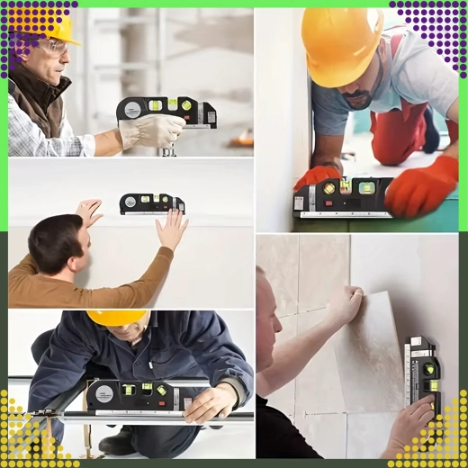 3 αλφαδολάστιχα για οριζόντια, κάθετη και 45°