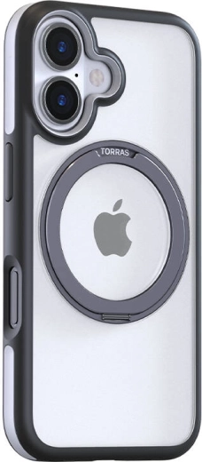 Θήκη TORRAS Ostand R Fusion για iPhone 16 μαύρη