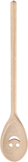 Ξύλινη κουτάλα Face οβάλ 30 cm