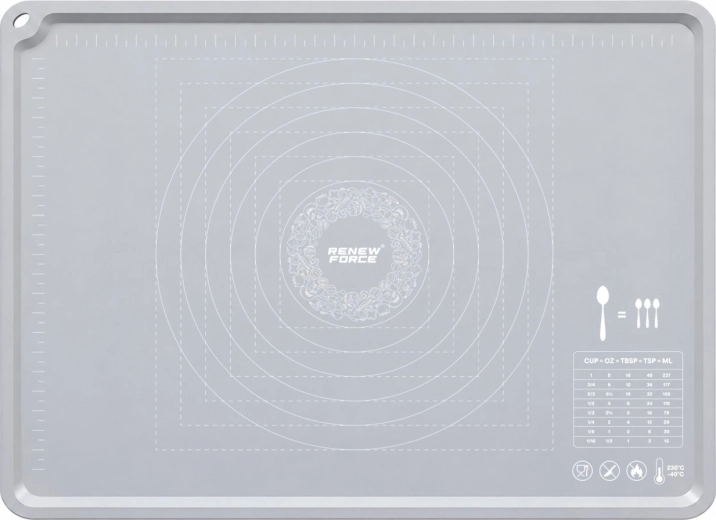 Σιλικονούχο ταπέτο ζύμης Renew Force 70 × 50 cm