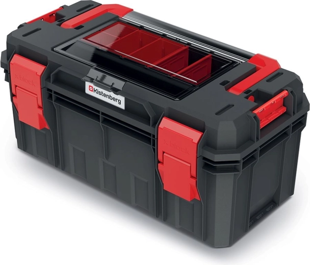 Kistenberg S Block Alu Log βαλίτσα εργαλείων 550 × 280 × 264 mm με οργανωτή και IP55