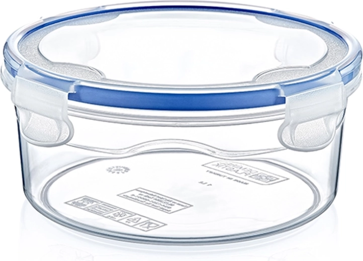 Στρογγυλό αεροστεγές δοχείο τροφίμων 1 l SAVER BOX