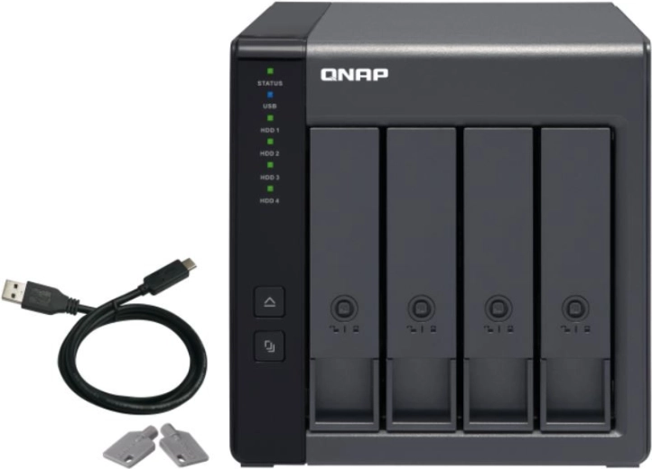 QNAP TR-004 – επεκτατικό RAID box 4× 3,5" SATA με USB 3.0