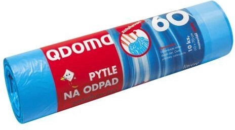 Σακούλες απορριμμάτων με κορδόνι σύσφιξης 60 l, 10 τεμ.