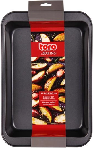 Ταψί Toro από ανθρακούχο χάλυβα με αντικολλητική επιφάνεια 37,5 × 25,5 cm