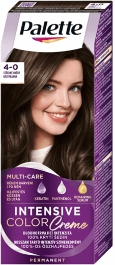 Palette Intensive Color Creme 4-0 μεσαίο καφέ 50 ml