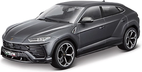 Bburago Lamborghini Urus μεταλλικό μοντέλο 1:18 Plus, μεταλλικό γκρι