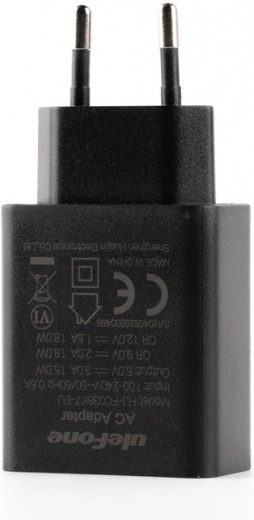 Ταχυφορτιστής 18W για Ulefone – τροφοδοτικό πρίζας USB‑A