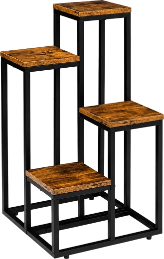 Βάση για λουλούδια, μεταλλική, 4 επίπεδα, 68 cm - 1 τεμάχιο