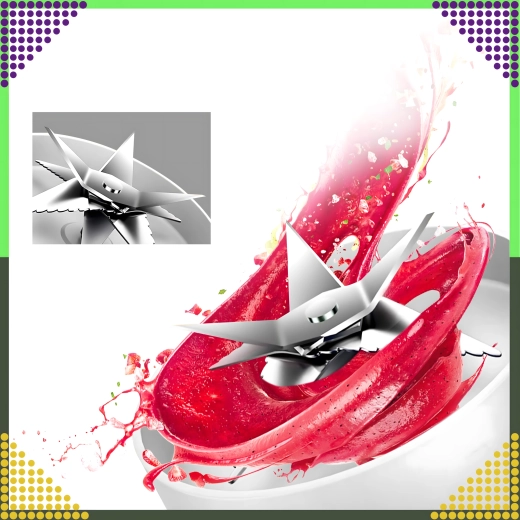 Ισχυρή απόδοση και 10 λεπίδες για βελούδινα smoothie