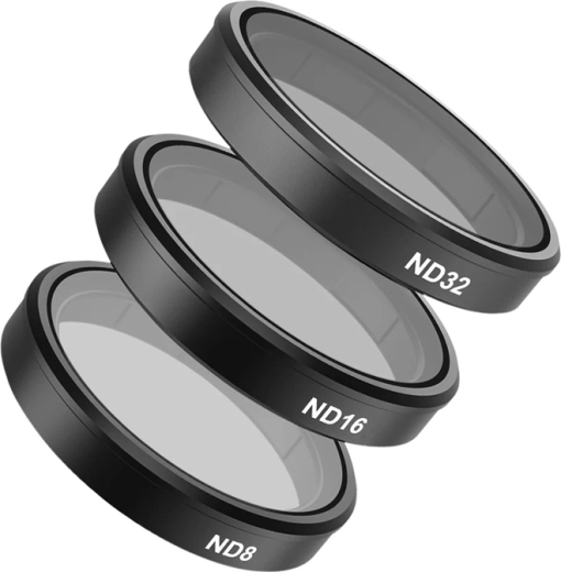 Σετ φίλτρων CPL και ND8/16/32 TELESIN για DJI ACTION 5 PRO / ACTION 4 / ACTION 3