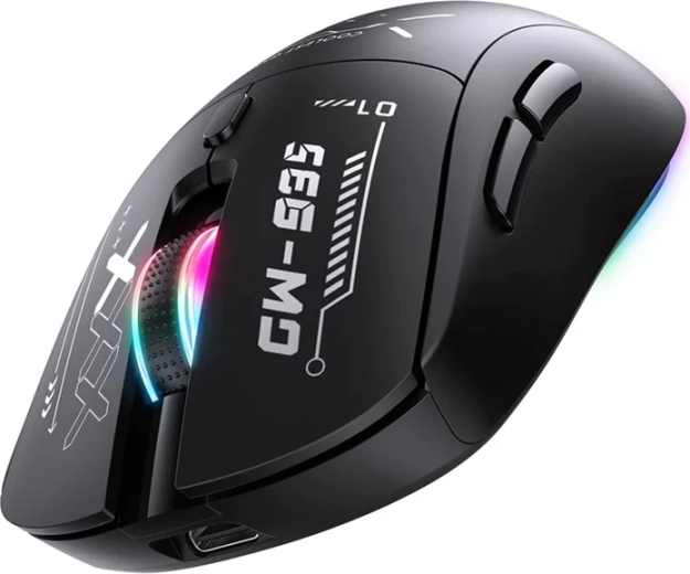 Ποντίκι gaming ONIKUMA CW953 ασύρματο και ενσύρματο, RGB, 12800 DPI (μαύρο)