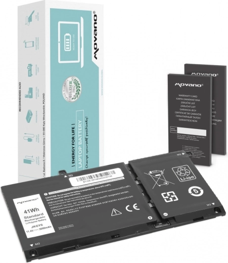 Μπαταρία Movano JK6Y6 για Dell Latitude και Inspiron 3600 mAh (41 Wh)