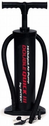 Intex μεγάλη χειροκίνητη αντλία double quick iii