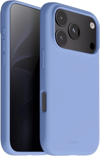 Crong Color Cover Magnetic μαύρη θήκη MagSafe για iPhone 18 Pro / 17 Pro μπλε
