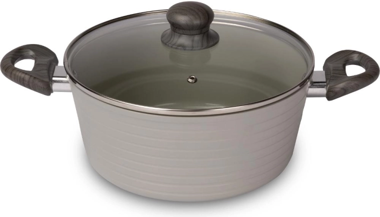 Κατσαρόλα Lamart Stripe με καπάκι 24 cm