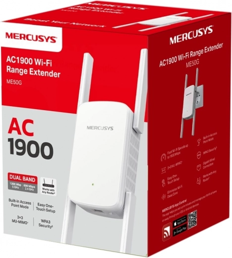 Mercusys ME50G ενισχυτής WiFi AC1900
