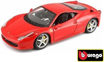 Μεταλλικό μοντέλο αυτοκινήτου Bburago Ferrari 458 Italia 1:24 κόκκινο