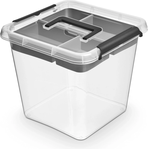 Αποθηκευτικό κουτί Simplestore insert με καπάκι και λαβή 13 l (29 × 29 × 26 cm)