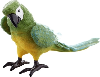 Πλαστική φιγούρα πράσινου παπαγάλου