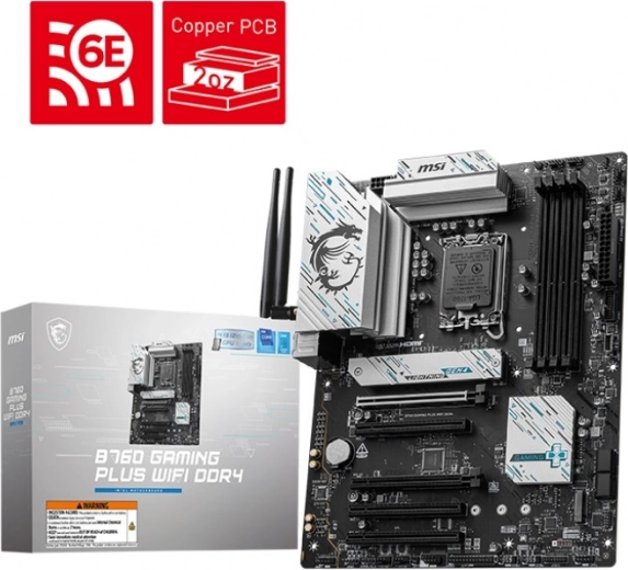 MSI B760 Gaming Plus WiFi ATX Μητρική Πλακέτα