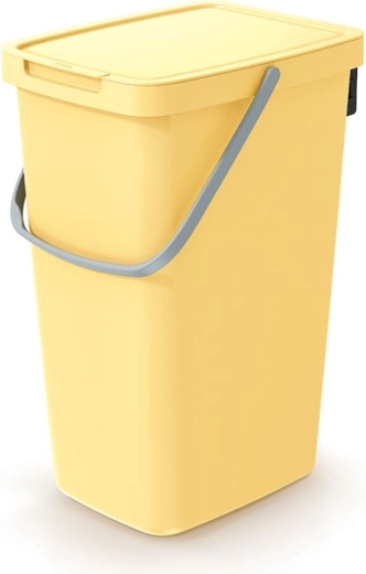Κάδος απορριμμάτων Systema Q Collect 20 l – ανοιχτό κίτρινο