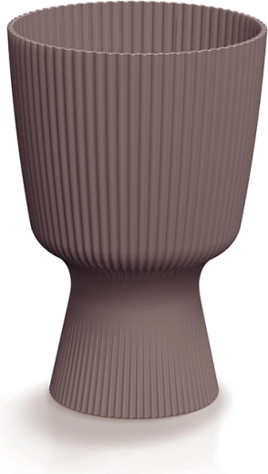 Γλάστρα Milly Round 14,6 cm marsala