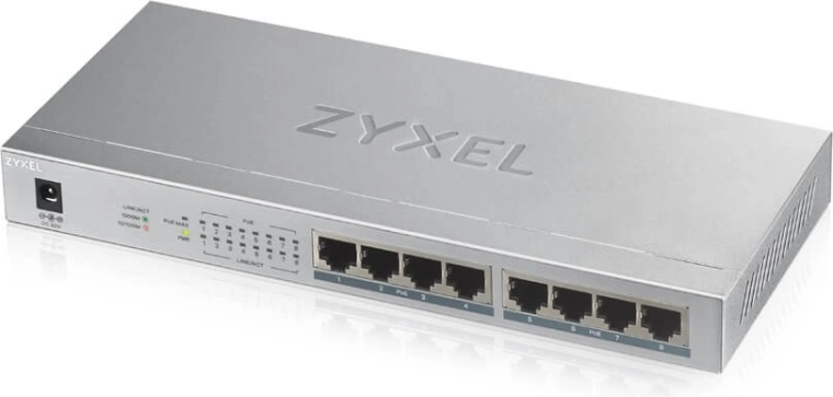 Zyxel GS1008HP 8θυρών gigabit PoE+ switch