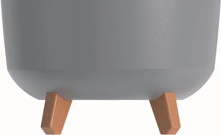 Γλάστρα με ποδαράκια Gracia Low 23,5 cm – ανοιχτό γκρι